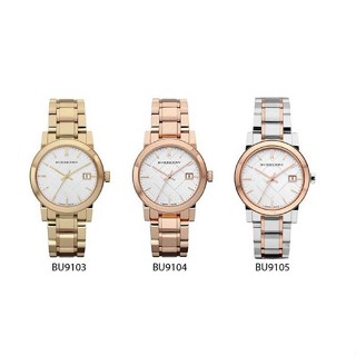 OUTLET WATCH นาฬิกา Burberry OWB362 นาฬิกาข้อมือผู้หญิง นาฬิกาผู้ชาย แบรนด์เนม  Brandname Burberry Watch BU9105