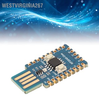 BWestvirginia267 บอร์ดขยายไมโครคอนโทรลเลอร์ Rp2040 One Usb A ตัวผู้ แกนคู่ 4Mb Pcb Pico สําหรับ Raspberry Pi