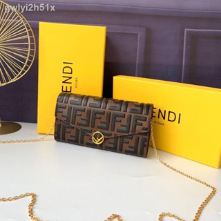 ✇❈♛﹍♝High Quality Women s Cross Bag Fendi Dinner Chain Bag