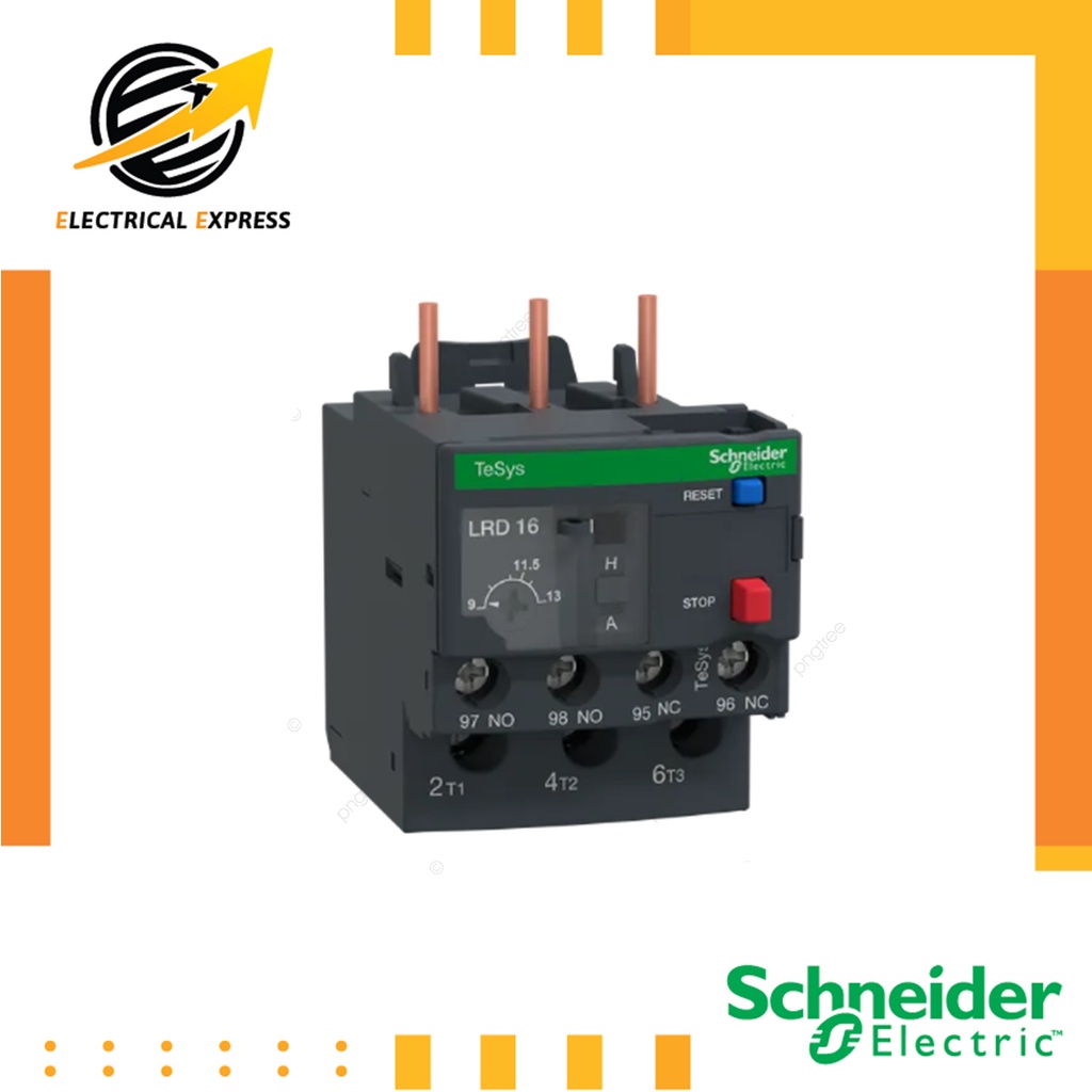 Schneider / โอเวอร์โหลดรีเรย์ / Overload Relay / LRD16