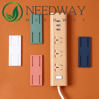 Needway ที่ยึดสติกเกอร์ ปลั๊กเหนียว ไม่ทิ้งร่องรอย หัวเข็มขัด ที่แขวนบอร์ดเราเตอร์ ที่ยึดบอร์ด