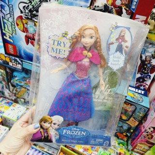 ขายส่ง ตุ๊กตา Disney USA Frozen Anna Doll Light Sound แอนนา ดีสนี่ย์ แท้ แตะมือ ร้องเพลง