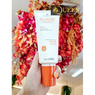 Heliocare ของแท้ ฉลากไทย Advanced Spray SPF50+ 200ml กันแดดตัว เนื้อสเปรย์ ดูดซึมง่ายไม่เหนียว กันน้ำ