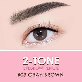 Cathy Doll ทู-โทนอายบราวเพนซิล 1g+1g ดินสอเขียนคิ้ว 2 เฉดสี