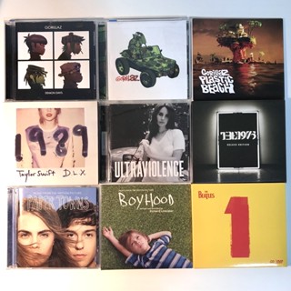 แผ่น CD มือ 2 ของแท้ Gorillaz , Lana Del Rey , The 1975 , The Beatles , Boyhood , Paper Town