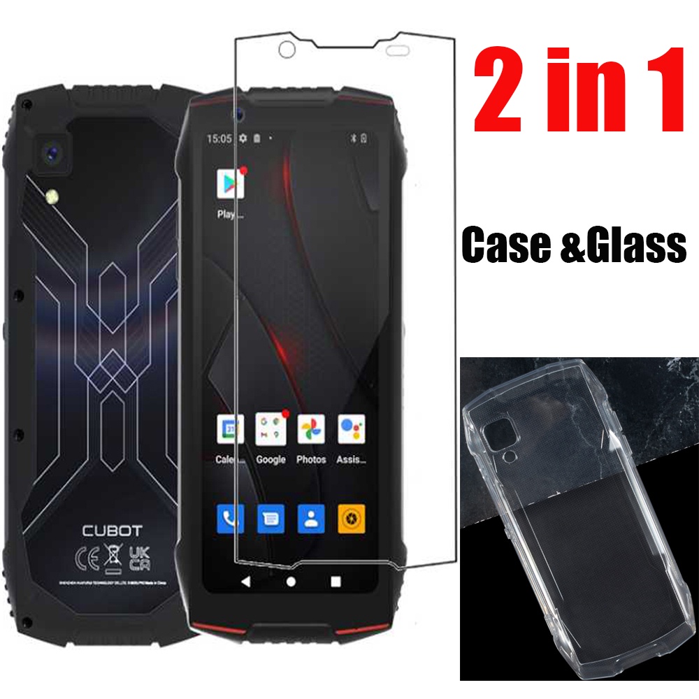 ป้องกันหน้าจอกระจกนิรภัยสําหรับ Cubot King Kong Mini 3 Ultra Thin Clear Soft TPU สําหรับ Cubot KingK