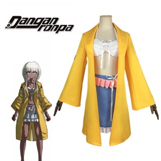 V3 Danganronpa วิกผมคอสเพลย์ อนิเมะ Angie Yonaga