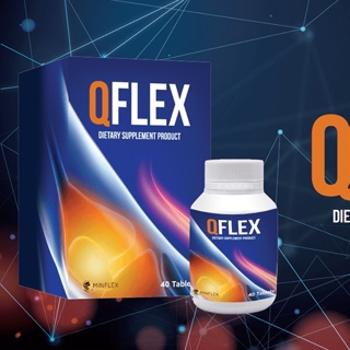 คิว เฟลกซ์ Q FLEX  ผลิตภัณฑ์เสริมอาหาร ดูแลกระดูกและข้อ ของแท้100%