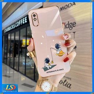 เคสโทรศัพท์มือถือ ลายการ์ตูนนักบินอวกาศ Nasa สําหรับ Redmi 9A 8 7 8A 9 9T 9C 10A XQ