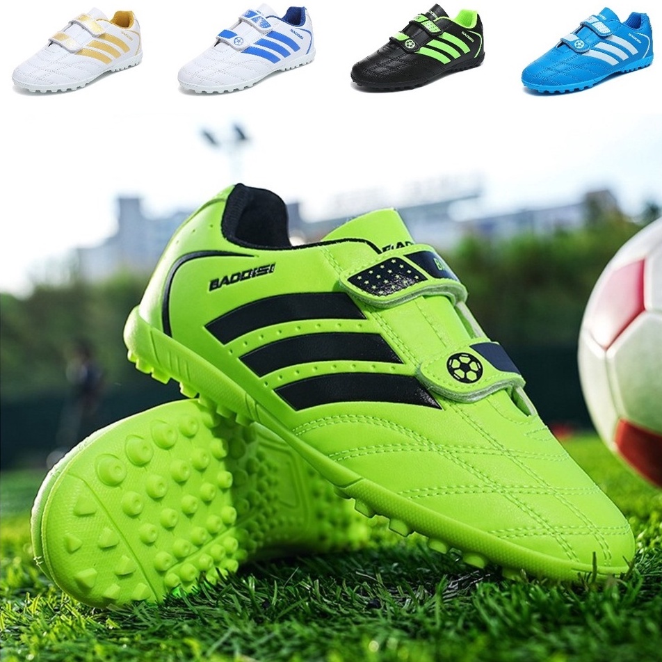 ใหม่ TF soccer shoes รองเท้าฟุตบอลกีฬากลางแจ้งสําหรับเด็ก, รองเท้าเด็ก size: 28-39