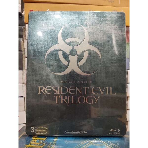 Blu-ray Steelbook Resident Evil Trilogy