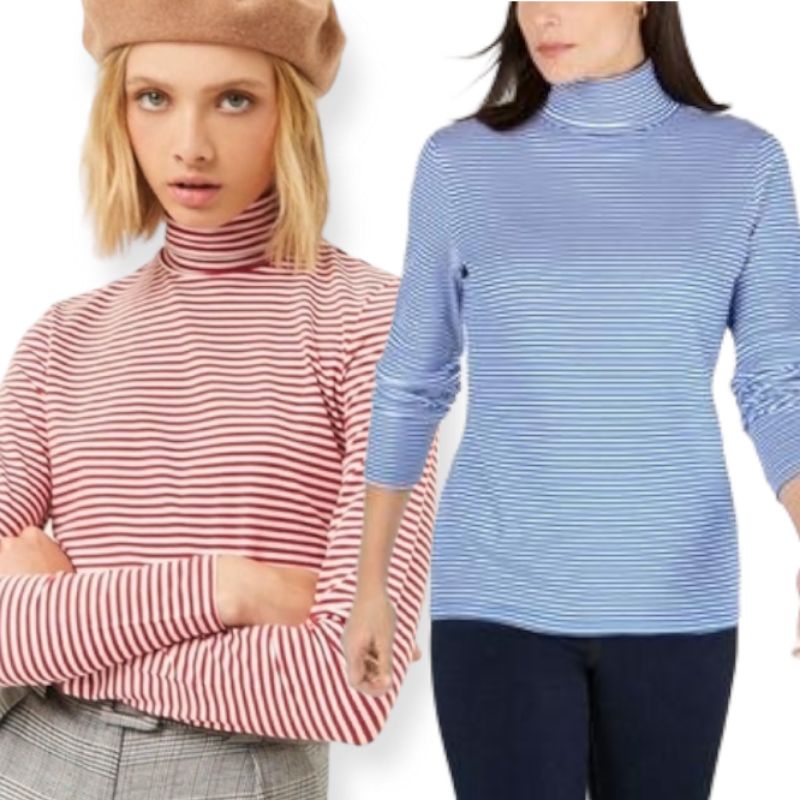 เสื้อคอเต่าลาย Karen scott