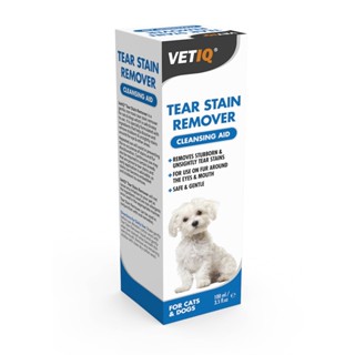 [M&amp;C] VETIQ TEAR STAIN REMOVER for Dogs &amp; Cats 100ml / Cleansing Aid