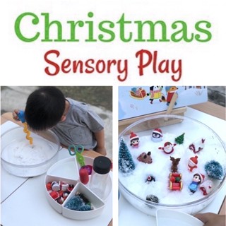 พร็อพประกอบกิจกรรม คริสมาสต์ Christmas DIY sensory play (V.2)