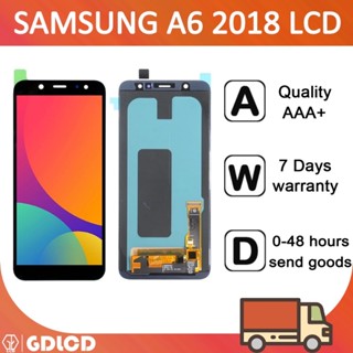 ชุดประกอบหน้าจอสัมผัส Lcd พร้อมเครื่องมือ สําหรับ Samsung Galaxy A6 2018 A600