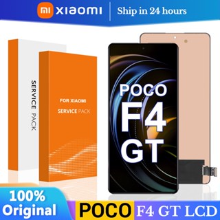 ใหม่ ของแท้ 100% 6.67&amp;#39;&amp;#39; สําหรับ Xiaomi POCO F4 GT 21121210G หน้าจอสัมผัส lcd พร้อมกรอบดิจิไทเซอร์ สําหรับ Xiaomi POCO F4 GT lcd