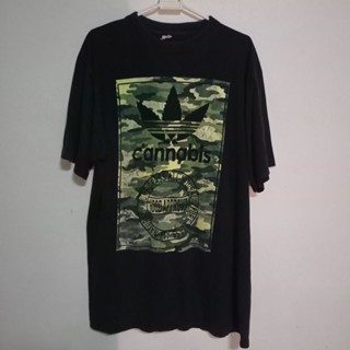 เสื้อยืด cannabisไซล์ XL