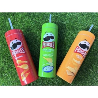 PRINGLES  กระบอกน้ำ พริงเกิลส์ 2 ชั้น ขนาด 18 ออนซ์