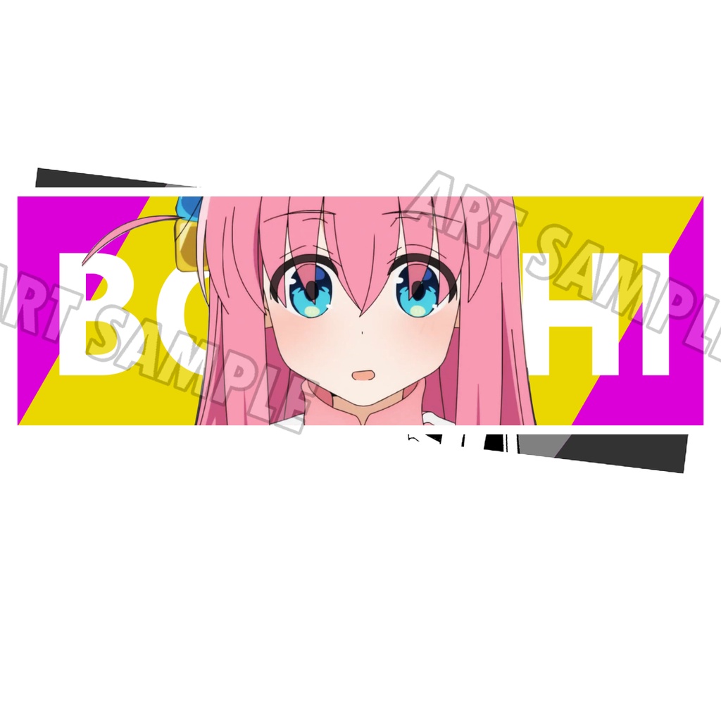 BOCCHI THE ROCK! Stickers อนิเมะสติ๊กเกอร์ 2 ชิ้น BOCCHI อนิเมะ สติกเกอร์ อนิเมะ Bocchi the Rock!