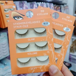 ขนตาปลอม 3D EYELASH (M-32)