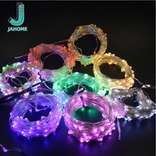 JAHOME ไฟ LED ลวดทองแดงสำหรับตกแต่งงานแต่งงาน, ตกแต่งบ้าน, สร้างบรรยากาศ, ตกแต่งคริสต์มาส