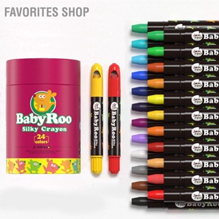 Favorites Shop Oil Pastel Set for Kids Washable Comfortable Grip Colored Pastels with Plastic Shell Daily Painting