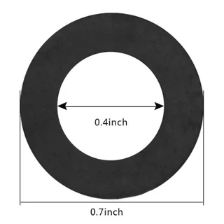 NC Hardware ยาง O ring ประเก็นใส่สายฝักบัว/ชำระทุกขนาด / 4 หุน 1 ชุดมียาง 10 อัน