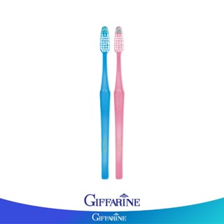 Giffarine กิฟฟารีนแปรงสีฟันสปินเดิล– สีชมพู+ฟ้า