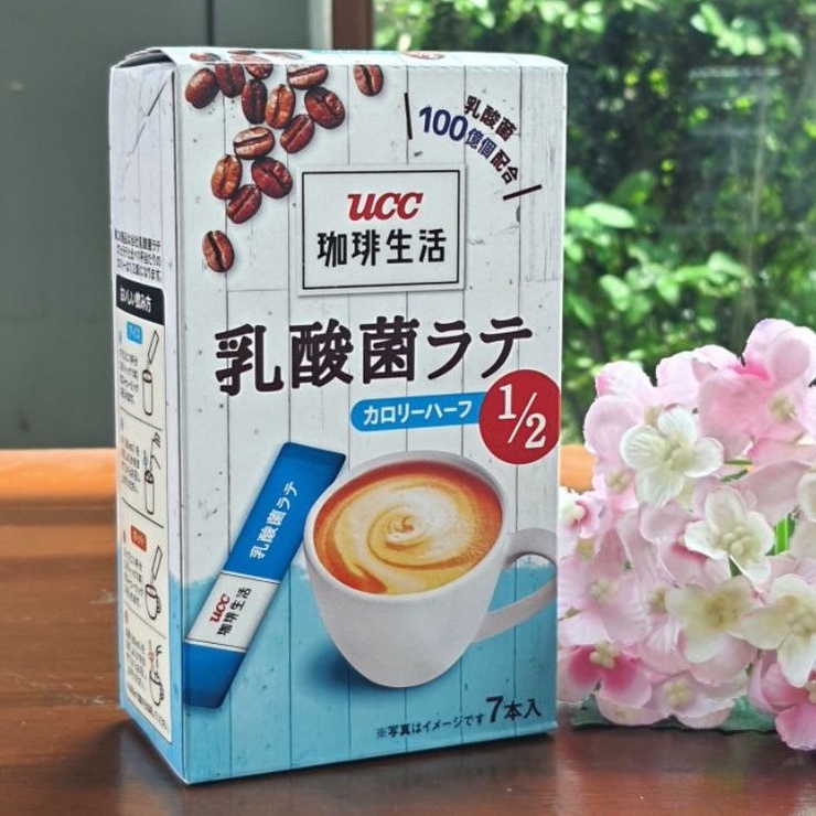 กาแฟลาเต้ UCC แคลต่ำผสมกรดแลคติก ดีต่อลำไส้ UCC Coffee Life Lactic Acid Bacteria Latte Calorie Half