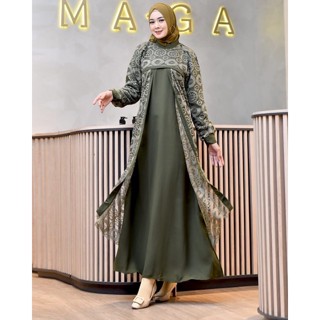 Gamis SERRIES ORI BY JUANA ชุดเดรสยาวแฟชั่น หรูหรา สําหรับหญิงตั้งครรภ์ เล่นเกมมุสลิม