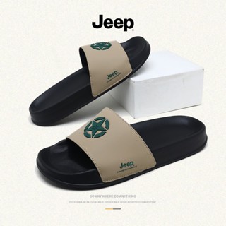 Jeep รองเท้าแตะ กันลื่น เหมาะกับฤดูร้อน สําหรับผู้ชาย