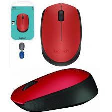 WIRELESS MOUSE LOGITECH (M171R) RED/BLACK