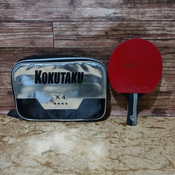 ต้นฉบับ Kokutaku X4 ไม้ปิงปอง 4 ดาว Bet