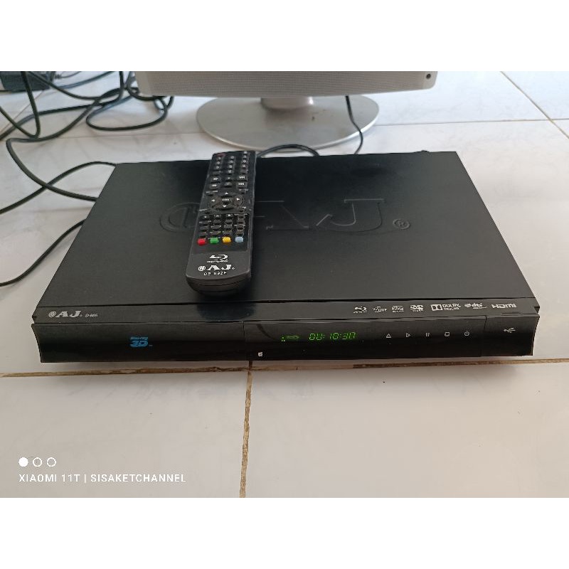 สินค้ามือ2 Secondhand Item บลูเรย์สามมิติ บลูเรย์ 3 D AJ D666 AJ BLURAY DISC PLAYER D-666 เครื่องเล่