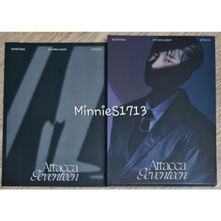 Seventeen Attaca Carat Version (อัลบั้มเวอร์ชั่นกะรัต) (used,แกะแล้ว)