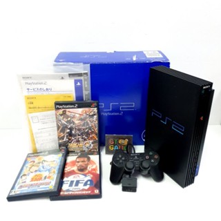 Sony Ps2 / Playstation 2 Boxed 95% 🕹SCPH-18000 🇯🇵 JAPAN 110v.⚡(ปี 2000)