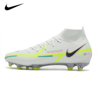 NIKE Phantom GT Elite Dynamic Fit FG รองเท้าฟุตบอลถักแบบเต็มรูปแบบกันน้ำ 39-45