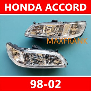 ฝาครอบไฟหน้ารถยนต์ สําหรับ Honda Accord 98 99 00 01 02 6GEN S84 S86 HEADLAMP/HEADLIGHT/LENS HEAD LAMP/FRONT LIGHT ไฟหน้า