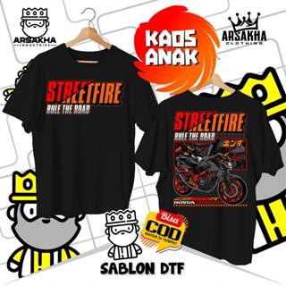 Kaos Anak Honda CB150R Streetfire V2 Distro เสื้อผ้าฝ้าย หวี 30S - Arsakha