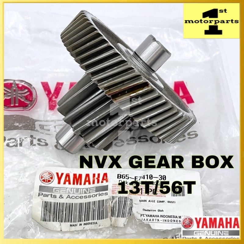 NVX155 NVX 155 MAIN AXLE COMP 13T / 56T กล่องเกียร์กล่องเกียร์ ENJIN B65-E7410-30