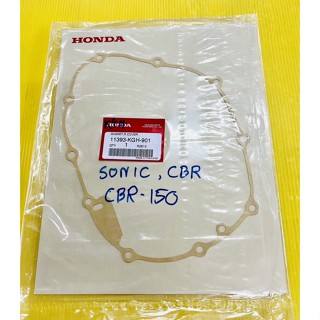 ปะเก็นข้างคลัช CBR ,CBR150 คาร์บู ,CBR150i ,CBR150R ,Sonic เก่า+ใหม่ แท้HONDA(KYM) ปะเก็นข้างคลัชsonic ปะเก็นข้างขวาcbr