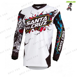 เสื้อกีฬาแขนยาว ลาย BMX Racing DH สําหรับเด็ก