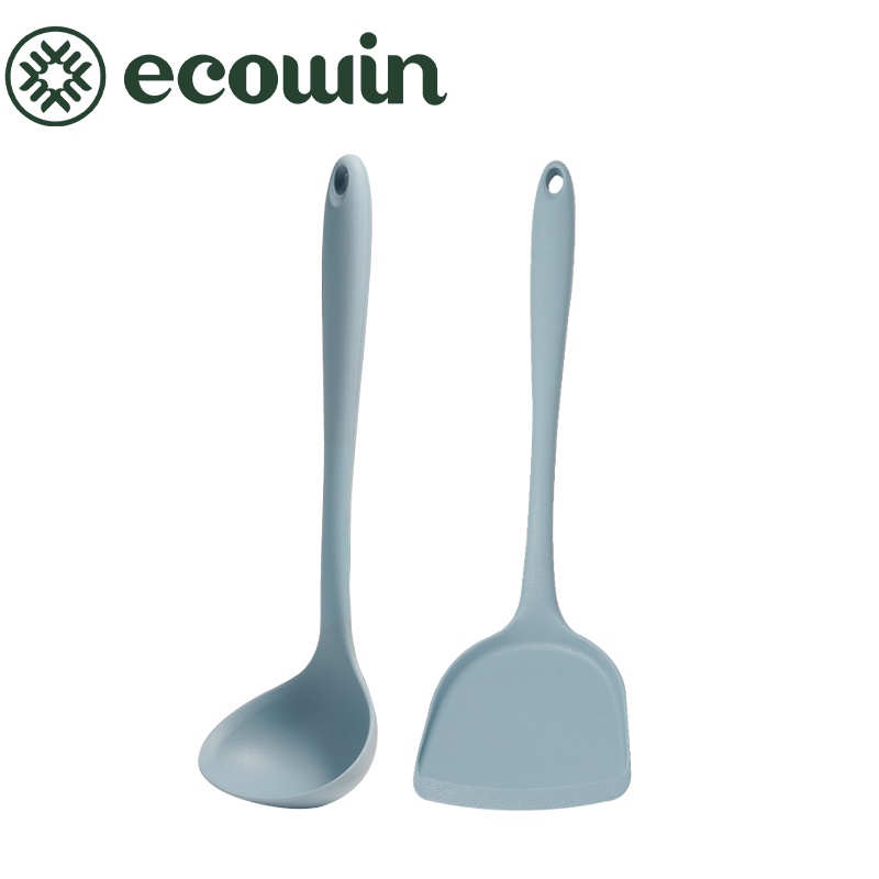 Ecowin ไม้พายซิลิโคน เกรดอาหาร ไม่เหนียวติด ทนทาน สําหรับทําอาหาร