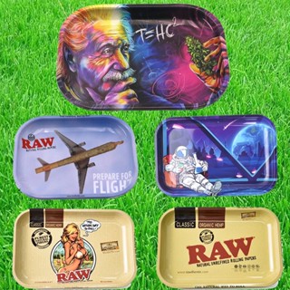 COD ถาดยำสมุนไพร ถาดโรลสมุนไพร Rolling Tray ถาด Raw ขนาด 28x18 cm พร้อมส่ง ราคาถูก