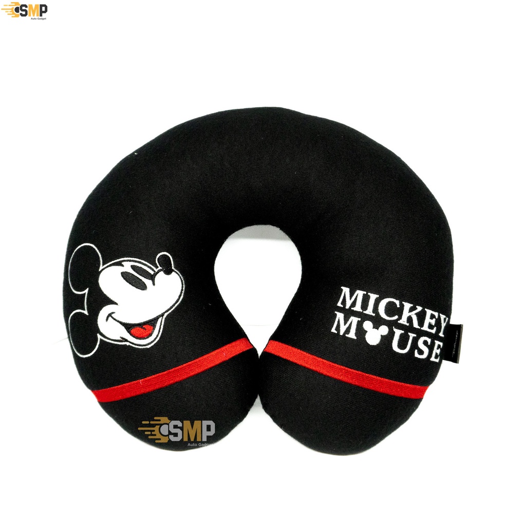 หมอนรองคอ ช่วยอำนวยความสะดวกสำหรับการเดินทาง ลิขสิทธิ์แท้ Mickey mouse มิกกี้เมาส์ หมอน รองคอ