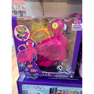 polly pocket Flamingo partyกระเป๋าหิ้วมาใหม่