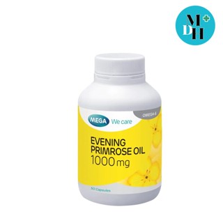 Mega We Care Evening Primrose Oil 1000 mg เมก้า วีแคร์ น้ำมันอีฟนิ่งพริมโรส 1000 มิลลิกรัม ขนาด 30 แคปซูล 07926