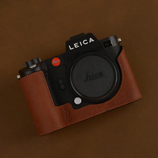 เคสกระเป๋าใส่กล้อง หนังวัวแท้ สําหรับ VR Leica SL2 SL2-S