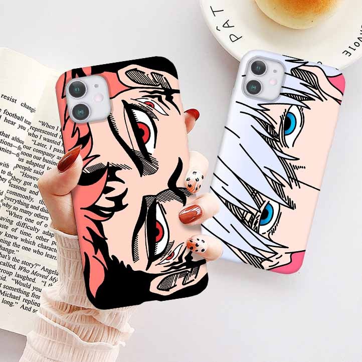 ONE PIECE & JUJUTSU KAISEN hardcase fullprint สําหรับกรณี huawei y6ii one plus 5t moto m nokia 3 5 6