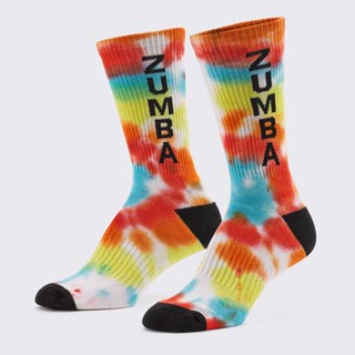 Zumba High Socks - Tie-Dye (ถุงเท้าออกกำลังกายซุมบ้า)